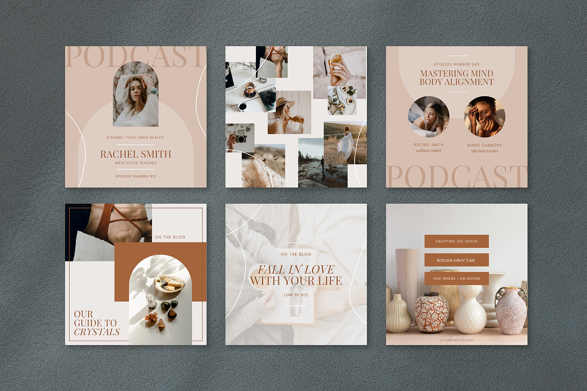Wellness Instagram Template Kit, a Social Media Template by Studio Soluna (Photo 15 of 16)