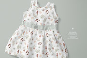 Floral Watercolor Patterns Set, a Pattern Graphic by Webvilla Studio (Thumbnail 2 of 9)