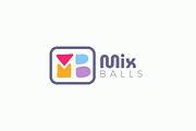 MB negative space letter mark, a Branding & Logo Template by MuzaInspires (Thumbnail 1 of 4)