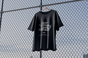 TShirt Mockup on Fence, a Shirt Mockup by Budogol Studio (Thumbnail 4 of 5)
