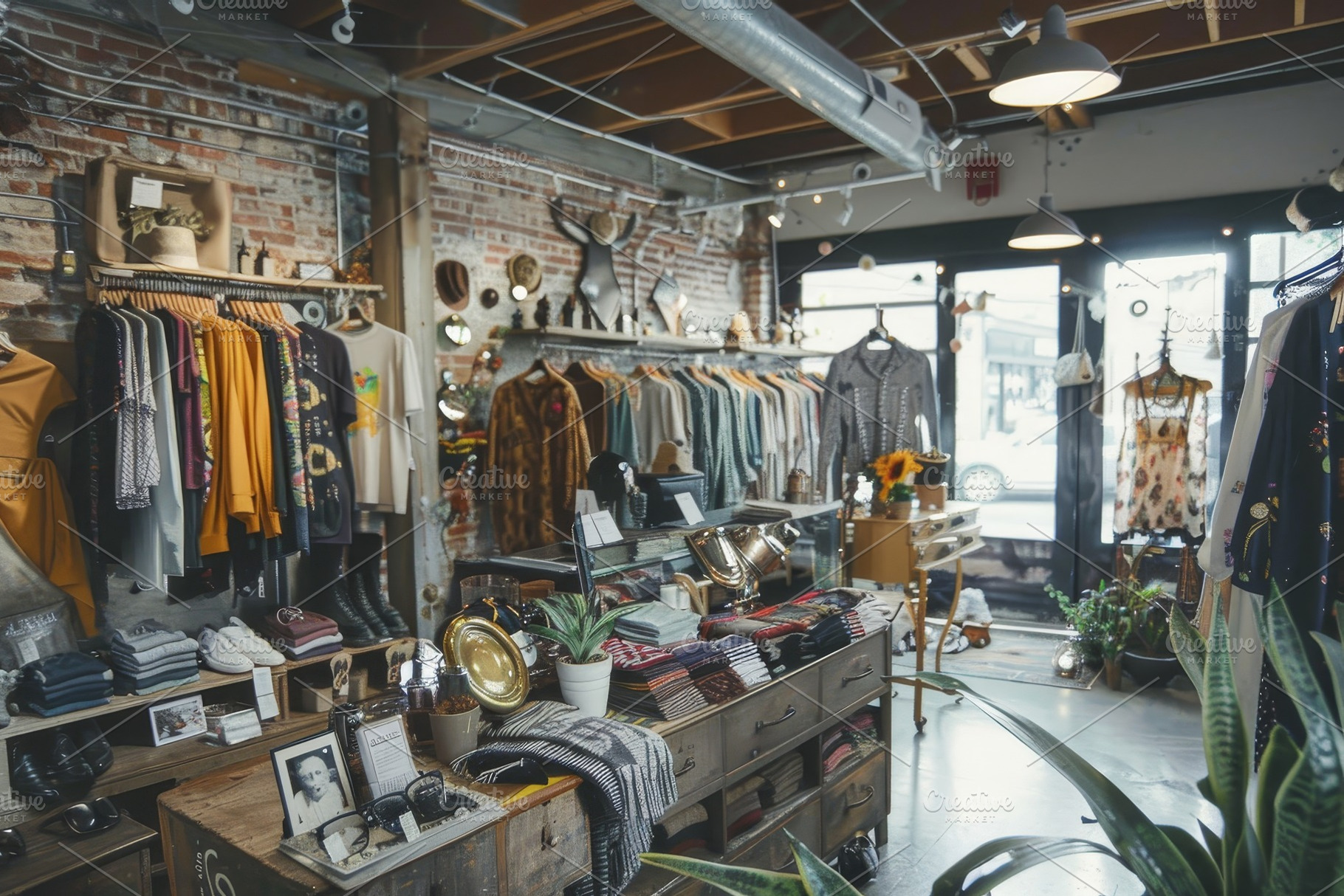 A well-lit, trendy boutique clothing, a Photo by Iftikhar Alam