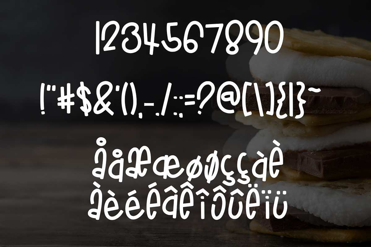 Roasted S'mores, a Font by Kitaleigh (Photo 3 of 3)