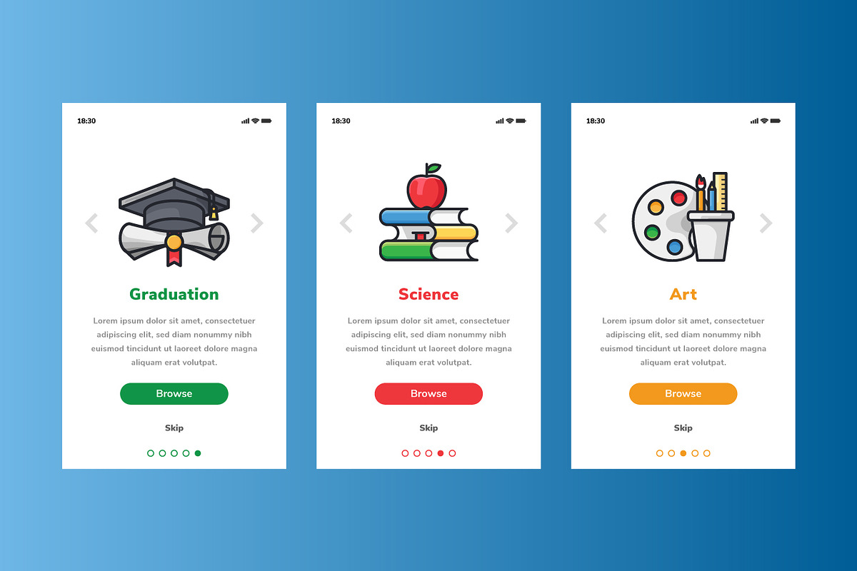 Education vector icons pack, an Outline Icon by Creastale (Photo 2 of 4)