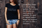 Gasworks Park, a Font by minersgold (Thumbnail 2 of 8)