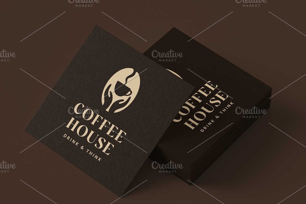 Coffee House Logo, Coffee Cup, an Object Illustration by PushLogo (Photo 1 of 3)