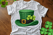 Crochet St. Patrick’s Day Irish Hat, an Illustration by Canvas Craft (Thumbnail 3 of 4)