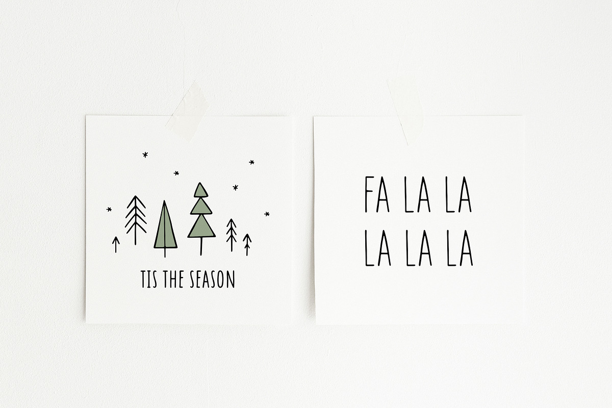 Jolly Vibes - Holiday Font, a Sans Serif Font by simpleblues (Photo 13 of 14)