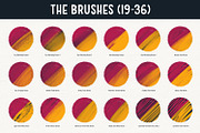 The Brush Bar | 60 Procreate Brushes, a Brush Add-On by Callie Rian & Co. (Thumbnail 7 of 13)