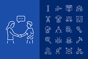Networking Icon Collection, an Outline Icon by Prosymbols (Thumbnail 6 of 7)