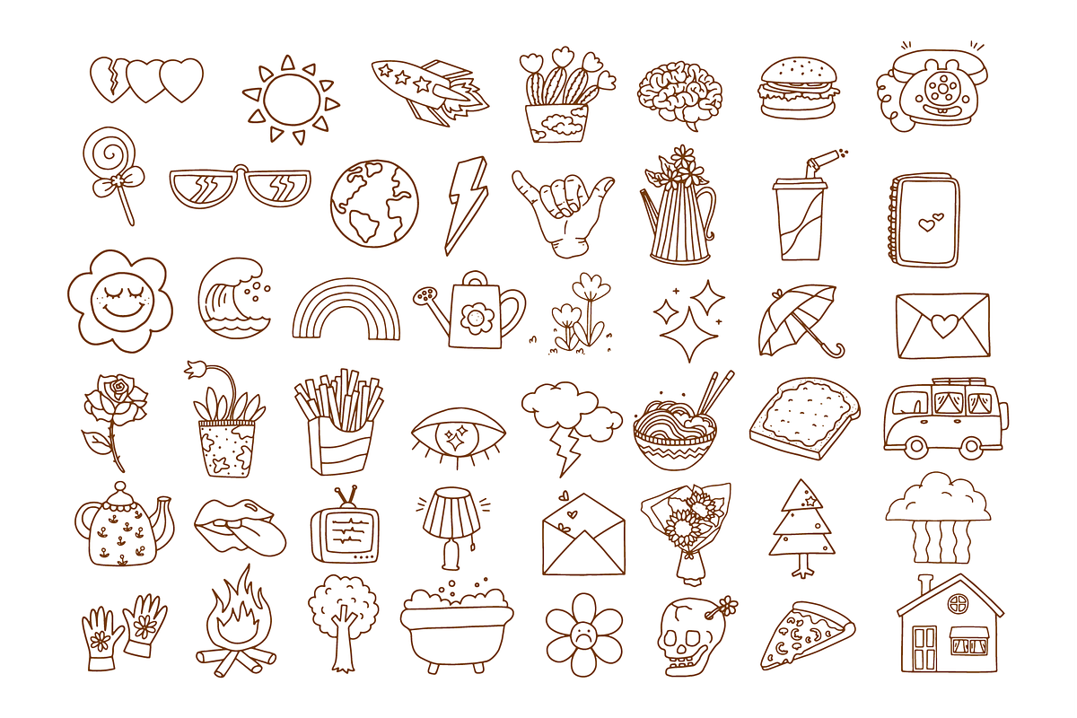40+ Summer Vibes Illustration Bundle, an Illustration by SHAKA (Photo 5 of 5)