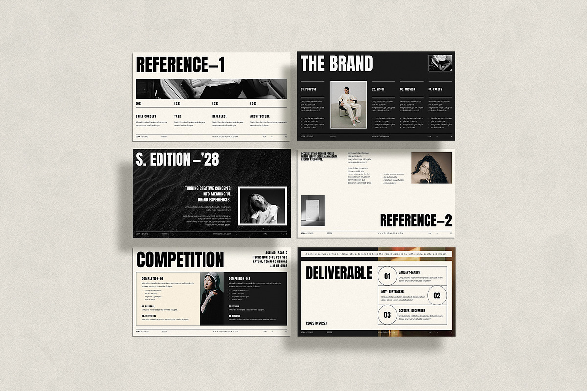 Creative Brief Campaign Presentation, a Presentation Template by Olion Lora (Photo 9 of 11)