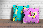 Vector seamless patterns 80s, 90s, a Pattern Graphic by Gurza SHOP (Thumbnail 2 of 4)
