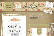 BIG BUNDLE for Templett & Corjl, a Script Font by Blessed Print (Thumbnail 12 of 58)