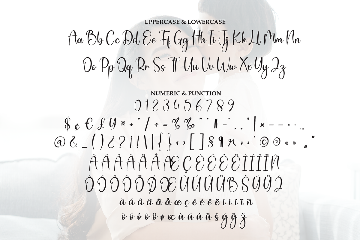 Mama | Script Font, a Handwritten Font by Scratchones (Photo 7 of 9)