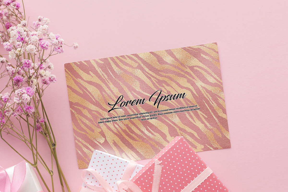 Gold Pink Glam Animals Skin, a Pattern Graphic by Digital Studio (Photo 7 of 7)