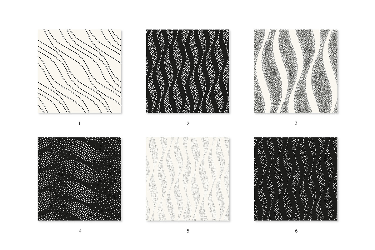Wavely. Seamless Pattern Set, a Pattern Graphic by Curly_Pat (Photo 3 of 6)