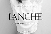 Lanche | Modern Elegant Serif Font, a Serif Font by Pentagonistudio (Thumbnail 1 of 10)