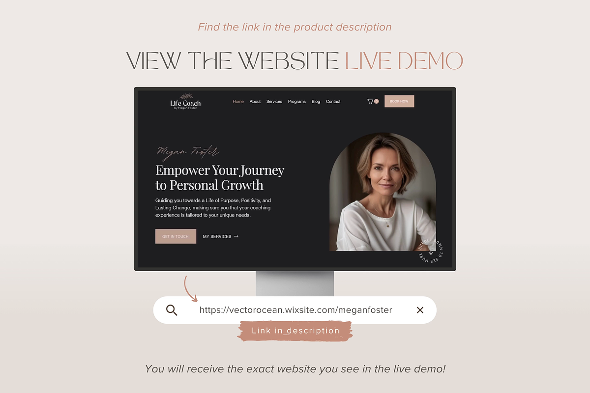 Wix Template Coaches Website, a Wix Template by vectorocean (Photo 2 of 11)