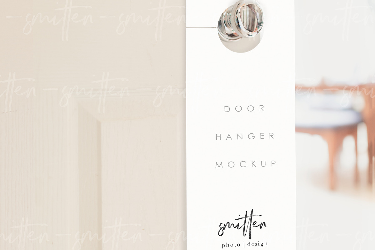 Door Hanger Mockup - Wedding Favor, a Beauty & Fashion Photo by Smitten Photo & Design (Photo 2 of 2)