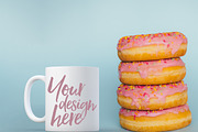 White coffee mug bundle - 8 mockups, a Cups & Container Mockup by Plums Pixel Love (Thumbnail 8 of 9)