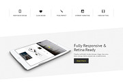Melancholia Bootstrap  Template, a Bootstrap Template by IceTemplates (Thumbnail 2 of 3)