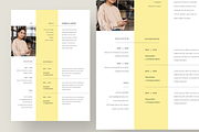 White and Yellow CV Template, a Resume Template by Filip Studio (Thumbnail 3 of 4)