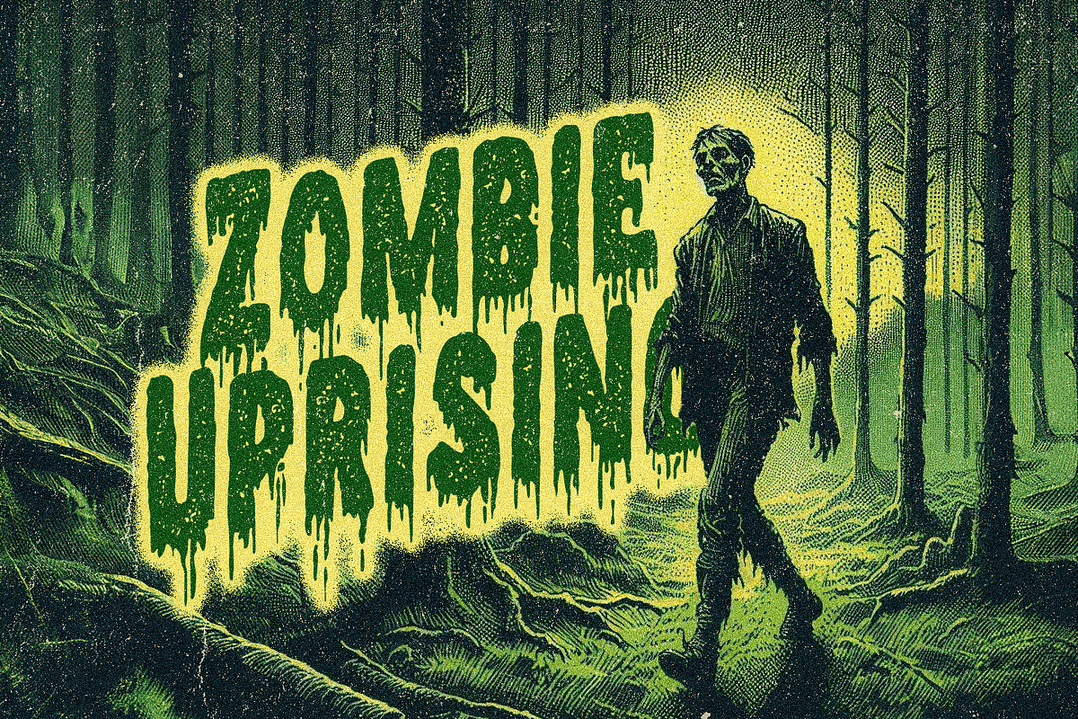Wicked Destiny - Drippy Display Font, a Sans Serif Font by Subqi Std (Photo 2 of 10)