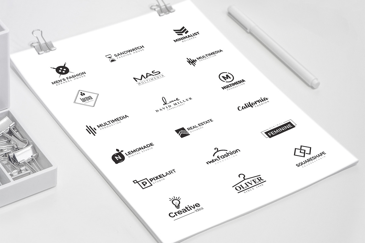 520 Premade Logo Bundle + Bonus, a Branding & Logo Template by XpertgraphicD (Photo 18 of 76)