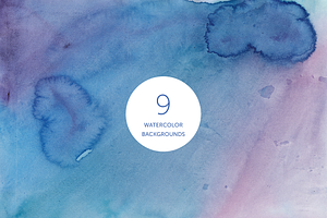 Watercolour Backgrounds