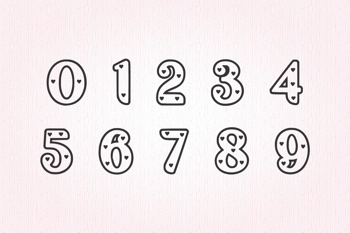 Love Paradise font, a Handwritten Font by Fourteen Letter (Photo 4 of 7)