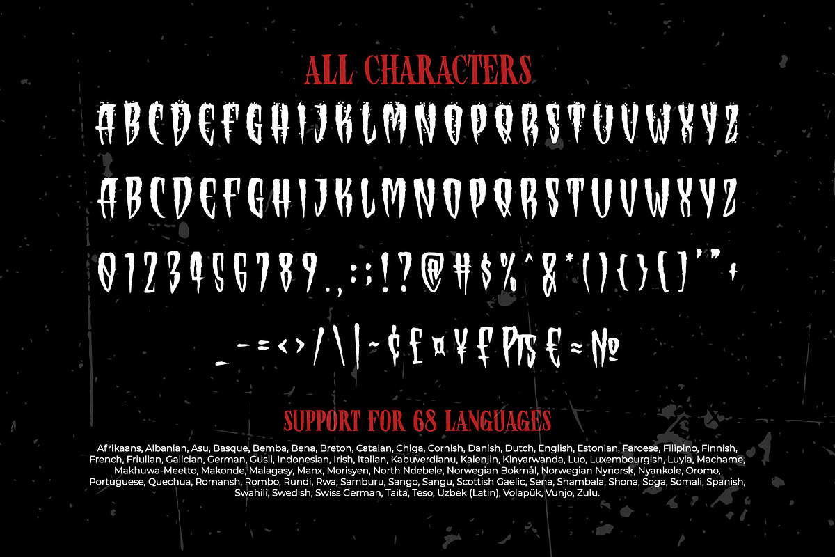 Ghost Terror, a Handwritten Font by Ditatype (Photo 8 of 10)