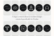 75 Doula Istagram Highlights Dark, a Social Media Template by PatternLab. (Thumbnail 4 of 9)