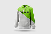 Realistic Hoodie Mockup, a Hoody Mockup by Modaldesain (Thumbnail 2 of 3)