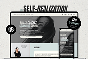 Coaches Squarespace Website Template, a Squarespace Template by barsrsind (Thumbnail 1 of 12)