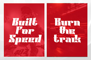 Aimflash – Racing Font, a Sans Serif Font by Randi Irvan | Rvandtype (Thumbnail 2 of 12)