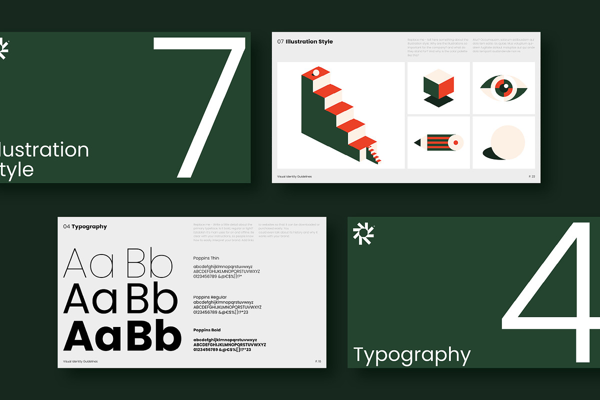 Brand Guidelines Template - Figma, a Presentation Template by Typefool's Shop (Photo 7 of 10)