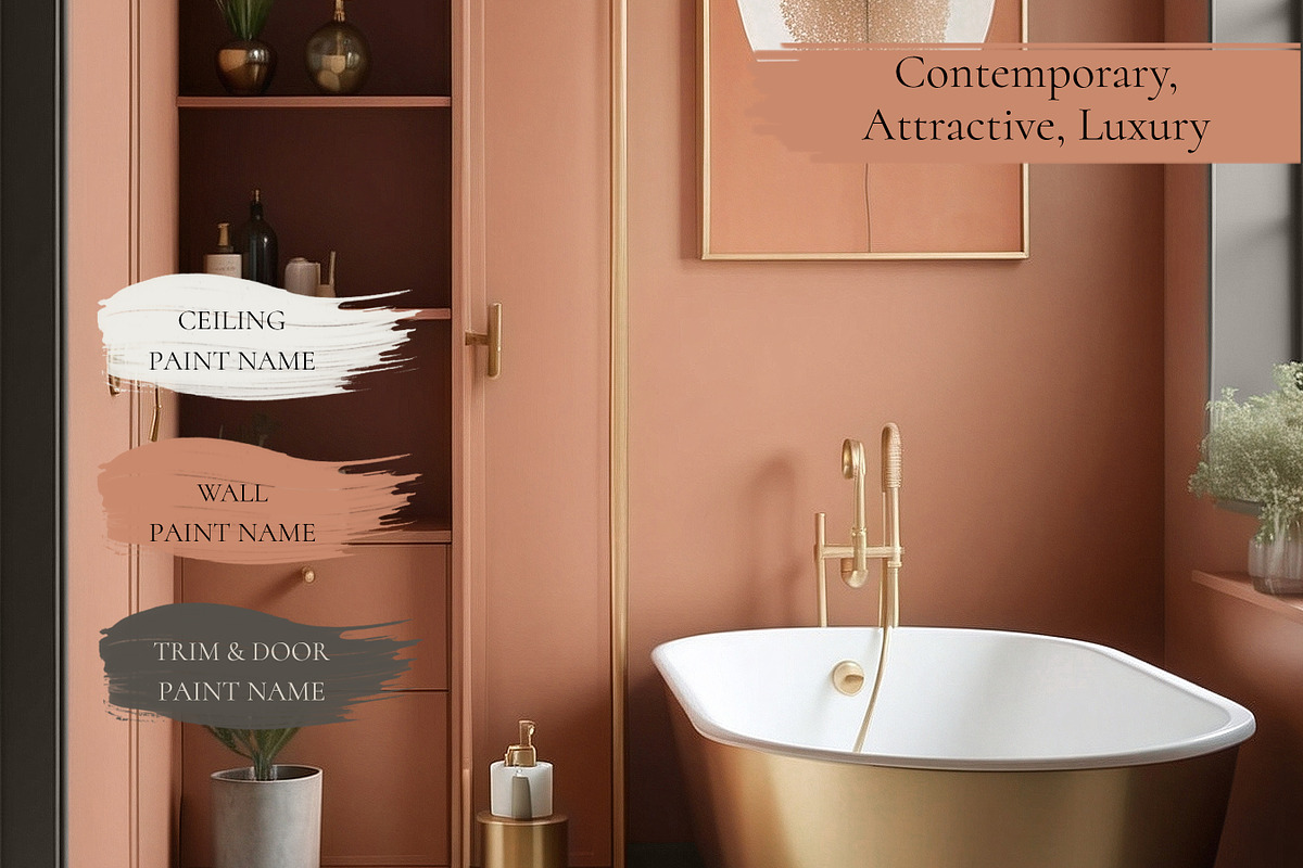 Sw Mid Century Modern Paint Palette, a Presentation Template by CONCEPT COLORS (Photo 5 of 9)