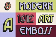 Jacelon 3D, a Sans Serif Font by Craft Supply Co. (Thumbnail 7 of 8)