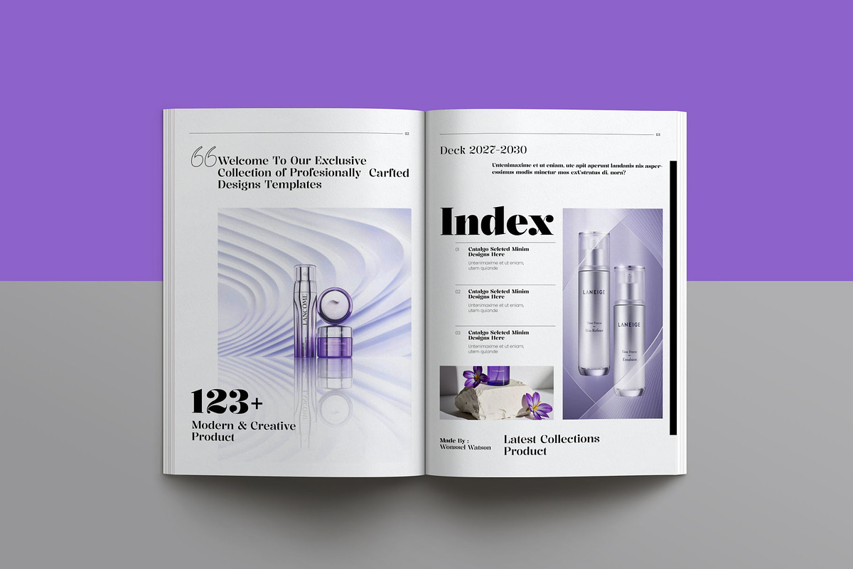 Product Catalog Template, a Brochure Template by Creative-Work (Photo 2 of 7)