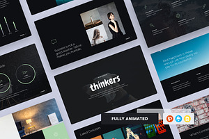 Thinkers - Mininal Presentation