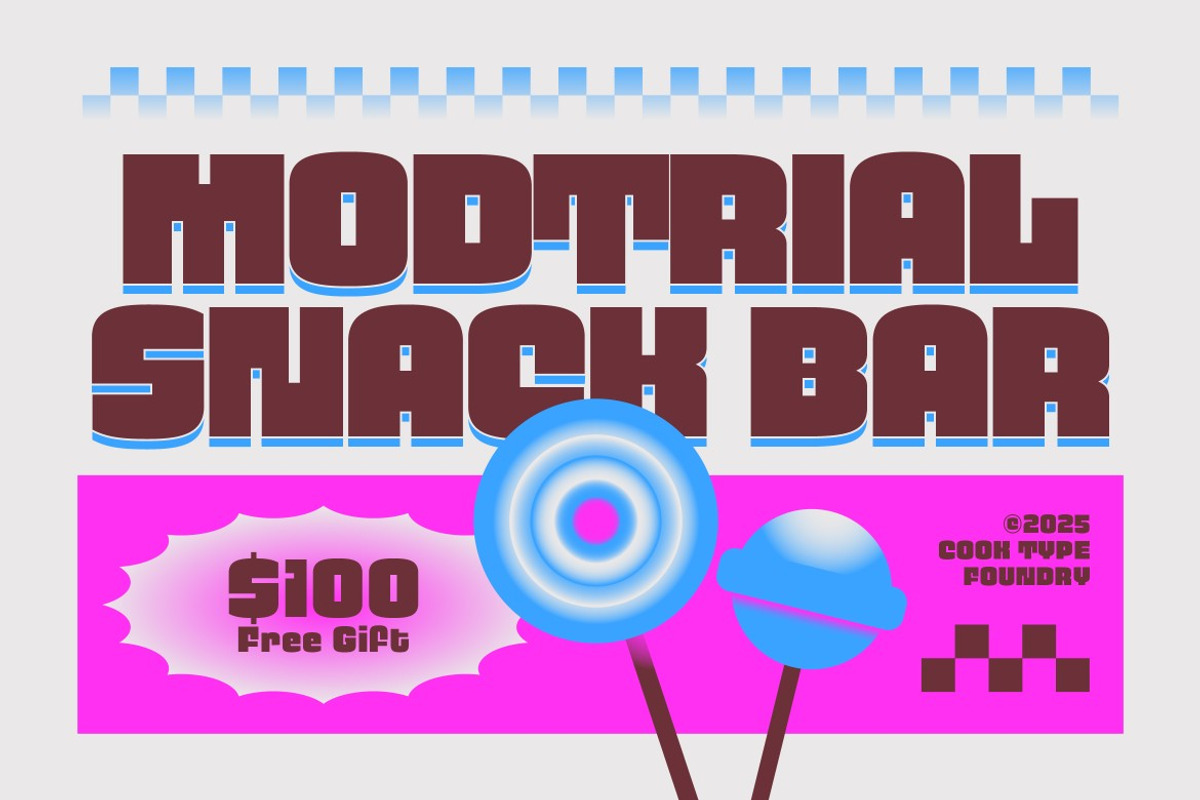 Modtrial, a Sans Serif Font by graphicook (Photo 4 of 10)