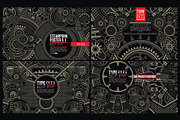 8 Mecha poster, a Pattern Graphic by the-sastra (Thumbnail 3 of 3)