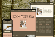 Airbnb Squarespace Website Template, a Squarespace Template by Solana Creative Co. (Thumbnail 2 of 11)