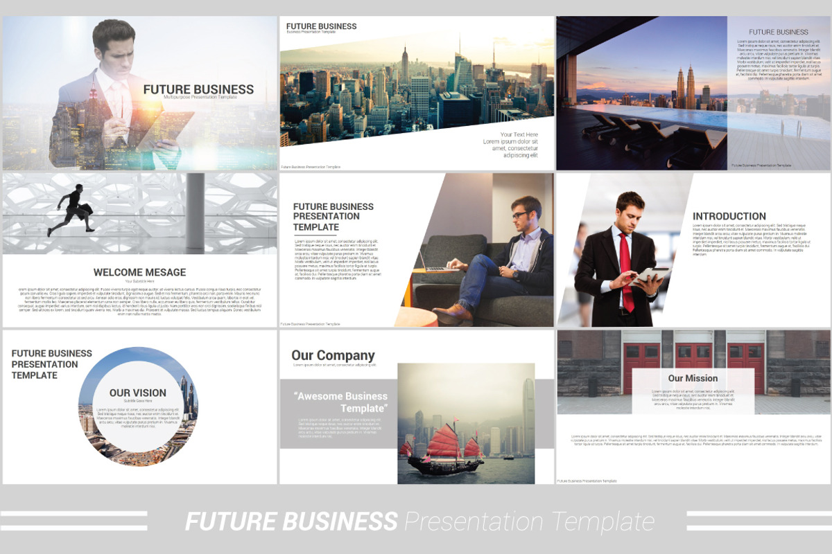 Future Business Keynote Template, a Presentation Template by Presentation Official (Photo 2 of 29)