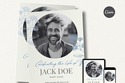Funeral Program Template Set I Canva, an Invitation Template by The Social Stuff (Thumbnail 11 of 11)