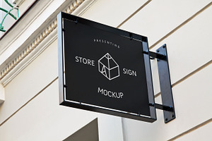 Store Signs Mock-Ups