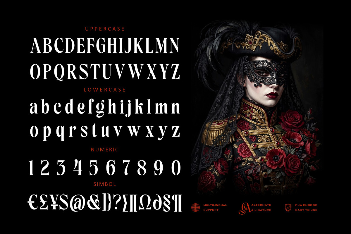 Aurelia Diamond Typeface, a Serif Font by alit design (Photo 2 of 20)