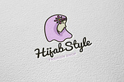 Hijab Logo, a Branding & Logo Template by Twelve.std (Thumbnail 1 of 3)