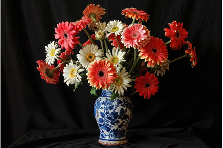 Bouquet of colorful gerbera and, a Nature Photo by Ylivdesign