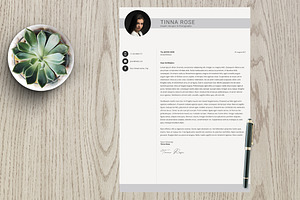Resume Template 3 page pack | Tinna